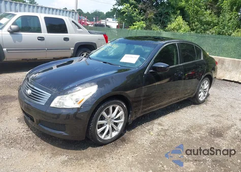 2009 Infiniti G37X из США, поврежденный, VIN JNKCV61F69M359023